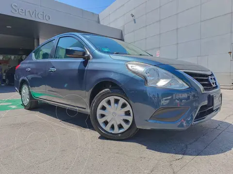 Nissan Versa Sense usado (2016) color Azul precio $185,000