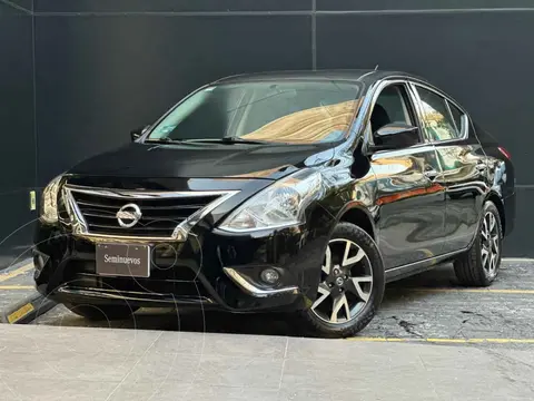 Nissan Versa Advance Aut usado (2019) color Negro precio $210,000