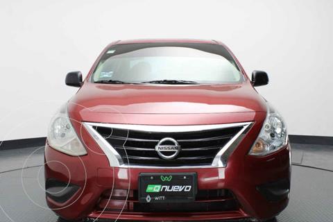 Nissan Versa Sense usado (2020) color Rojo precio $195,000