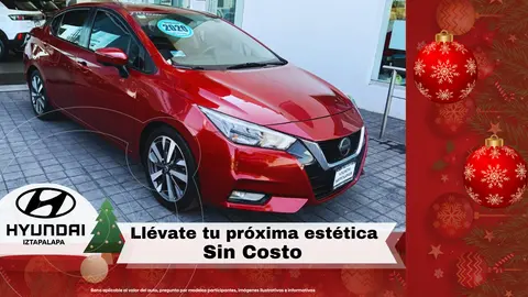 Nissan Versa Platinum Aut usado (2020) color Rojo financiado en mensualidades(enganche $91,918 mensualidades desde $3,867)