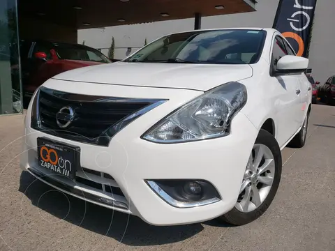 Nissan Versa Advance usado (2018) color Blanco financiado en mensualidades(enganche $57,500 mensualidades desde $4,169)