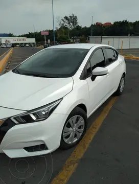 Nissan Versa Sense Aut usado (2020) color Blanco precio $245,000