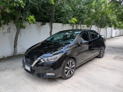 Nissan Versa Platinum Aut usado (2021) color Negro precio $280,000