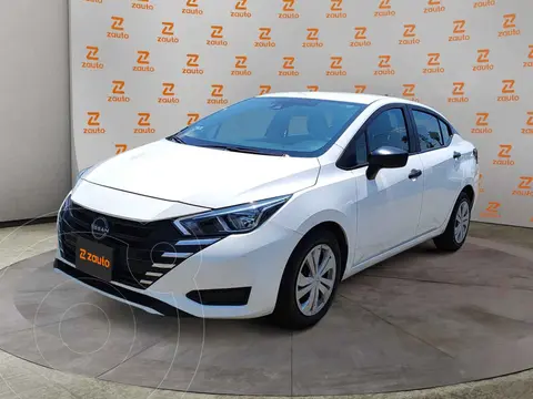 Nissan Versa Sense Aut usado (2024) color Blanco financiado en mensualidades(enganche $76,545 mensualidades desde $5,856)