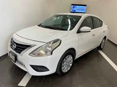 Nissan Versa Sense usado (2017) color Blanco financiado en mensualidades(enganche $39,600 mensualidades desde $3,907)