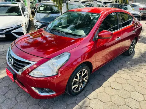 Nissan Versa Advance Aut usado (2019) color Rojo financiado en mensualidades(enganche $58,319 mensualidades desde $5,180)