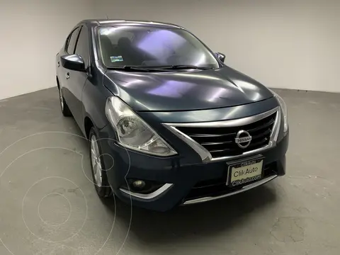 Nissan Versa Advance Aut usado (2017) color Azul financiado en mensualidades(enganche $33,000 mensualidades desde $5,800)