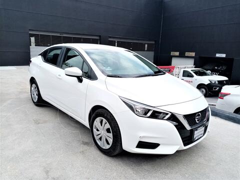 Nissan Versa Sense usado (2020) color Blanco precio $280,000