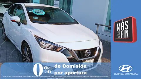 Nissan Versa Advance usado (2022) color Blanco precio $269,900