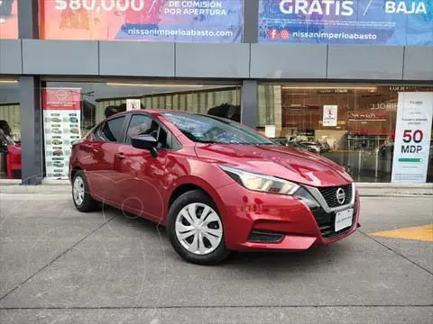 Nissan Versa Sense Aut usado (2022) color Rojo precio $259,000