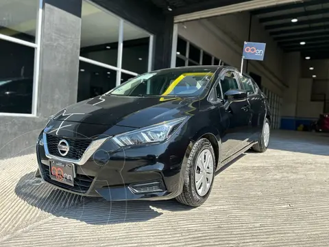 Nissan Versa Sense Aut usado (2021) color Negro financiado en mensualidades(enganche $72,212 mensualidades desde $5,522)