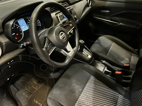 Nissan Versa Sense Aut usado (2021) color Blanco financiado en mensualidades(enganche $104,500 mensualidades desde $4,560)