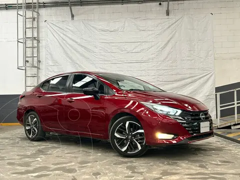 Nissan Versa SR usado (2023) color Rojo financiado en mensualidades(enganche $142,120 mensualidades desde $6,202)