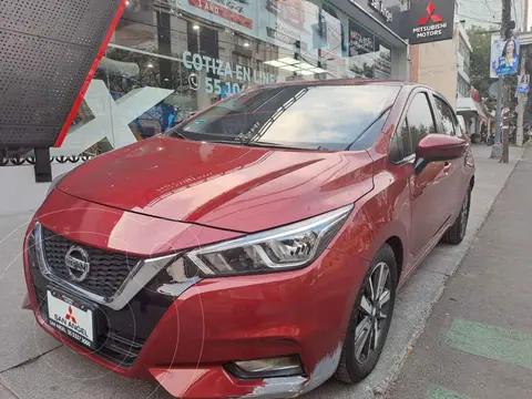 Nissan Versa Advance Aut usado (2020) color Rojo precio $249,000