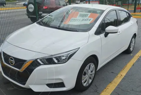 Nissan Versa Sense Aut usado (2020) color Blanco precio $230,000
