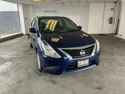 Nissan Versa Sense Aut usado (2018) color Azul Marino precio $179,800