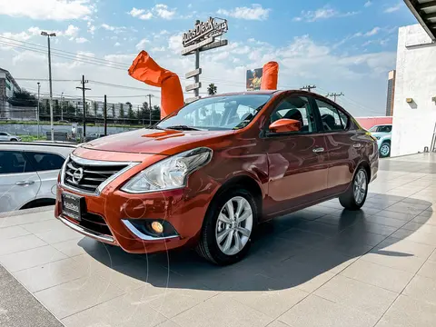 Nissan Versa Advance usado (2017) color Rojo financiado en mensualidades(enganche $43,780 mensualidades desde $4,480)