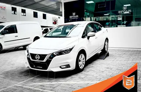 Nissan Versa Sense Aut usado (2022) color Blanco financiado en mensualidades(enganche $57,980 mensualidades desde $6,721)