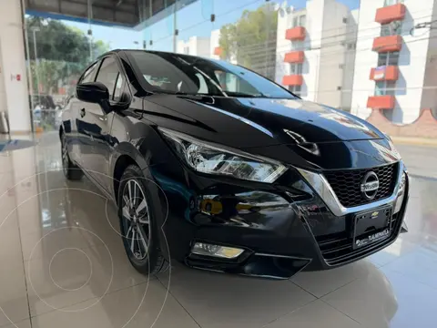 Nissan Versa Advance usado (2020) color Negro financiado en mensualidades(enganche $72,546 mensualidades desde $4,833)