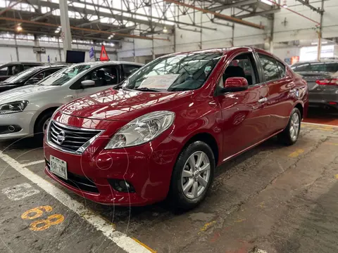 Nissan Versa Advance usado (2014) color Rojo precio $139,700