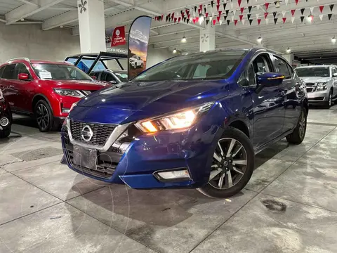 Nissan Versa Advance usado (2021) color Azul precio $280,000