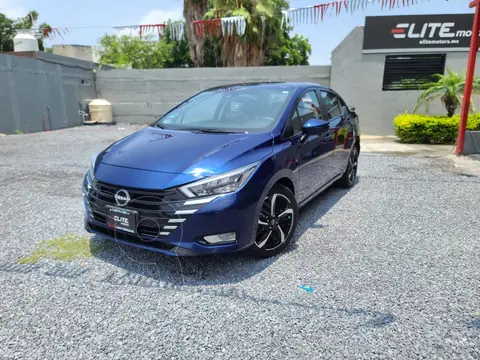 Nissan Versa Exclusive Aut usado (2023) color Azul precio $319,900