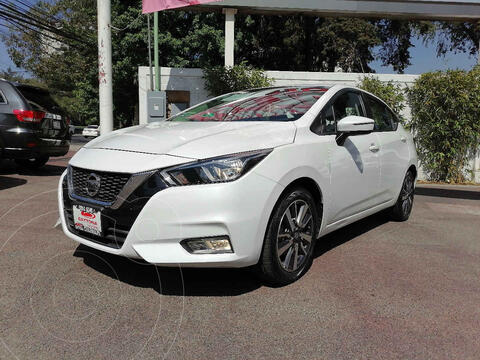 Nissan Versa Advance usado (2020) color Blanco precio $298,000