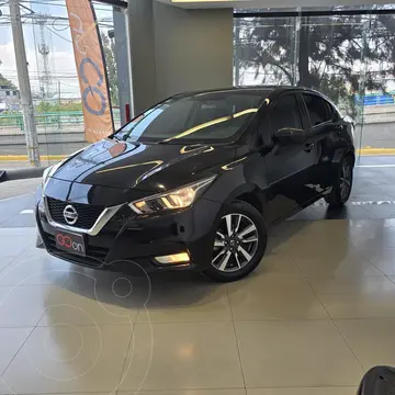 Nissan Versa Advance usado (2022) color Negro financiado en mensualidades(enganche $81,750 mensualidades desde $6,251)