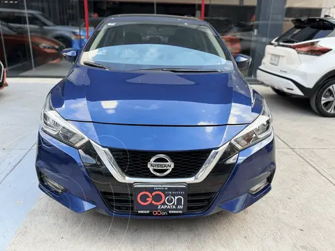 Nissan Versa 2021 usado (2021) color NIS A AZUL COBALTO financiado en mensualidades(enganche $67,144 mensualidades desde $5,134)
