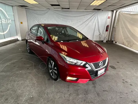 Nissan Versa Exclusive Aut usado (2020) color Rojo precio $239,800
