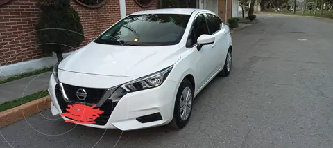 Nissan Versa Sense usado (2020) color Blanco precio $219,000