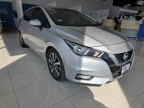 Nissan Versa Advance Aut usado (2020) color Plata financiado en mensualidades(enganche $74,942 mensualidades desde $6,942)