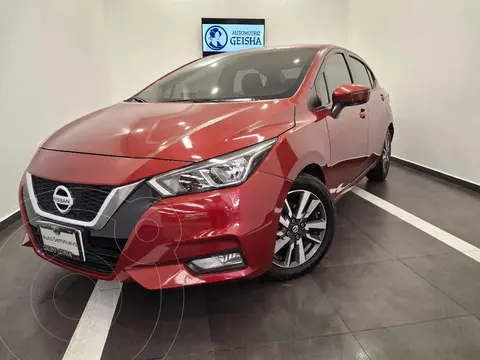 Nissan Versa Advance Aut usado (2020) color Rojo precio $260,000