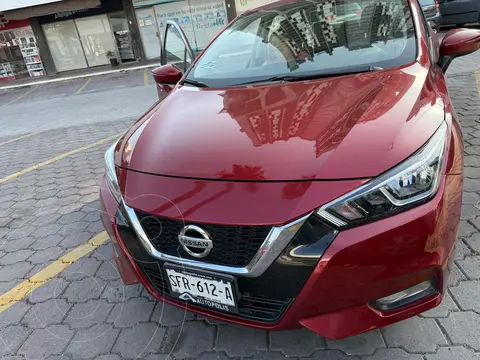Nissan Versa Advance usado (2020) color Rojo precio $220,000