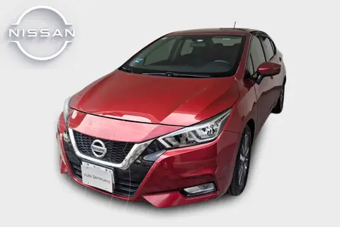 Nissan Versa Advance usado (2020) color Rojo precio $169,000