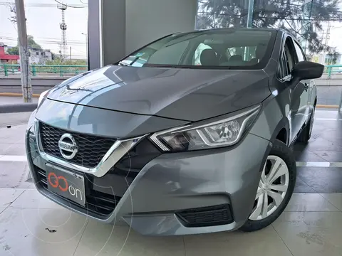 Nissan Versa Sense usado (2022) color Gris financiado en mensualidades(enganche $69,488 mensualidades desde $5,314)