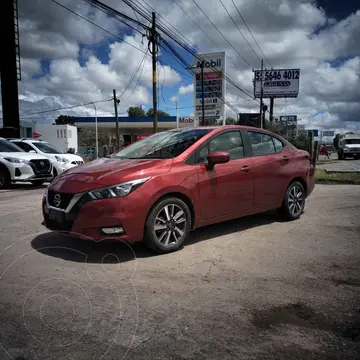 Nissan Versa Advance Aut usado (2021) color Rojo precio $265,000