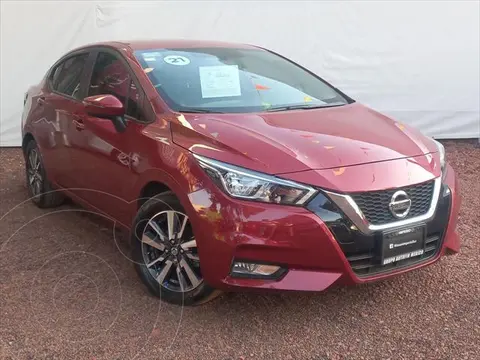 Nissan Versa Advance usado (2021) color Rojo precio $285,000