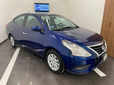 Nissan Versa Sense usado (2018) color Azul precio $205,000