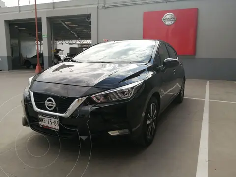 Nissan Versa Advance usado (2020) color Negro financiado en mensualidades(enganche $172,391 mensualidades desde $4,833)