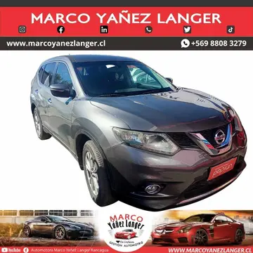 Nissan X-Trail 2.5L Sense Aut 3Filas usado (2017) color Gris precio $9.990.000