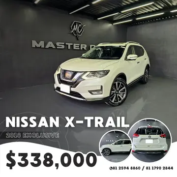 Nissan X-Trail Exclusive 2 Row usado (2018) color Blanco precio $338,000