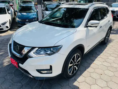 Nissan X-Trail Exclusive 2 Row Hybrid usado (2019) color Blanco financiado en mensualidades(enganche $85,194 mensualidades desde $7,567)