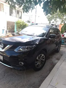 Nissan X-Trail Exclusive 3 Filas usado (2016) color Negro precio $289,000