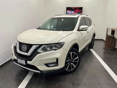 Nissan X-Trail Exclusive 2 Row usado (2019) color Blanco financiado en mensualidades(enganche $61,600 mensualidades desde $6,077)