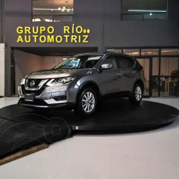 Nissan X-Trail Sense 2 Row usado (2019) color plateado financiado en mensualidades(enganche $36,382 mensualidades desde $7,671)