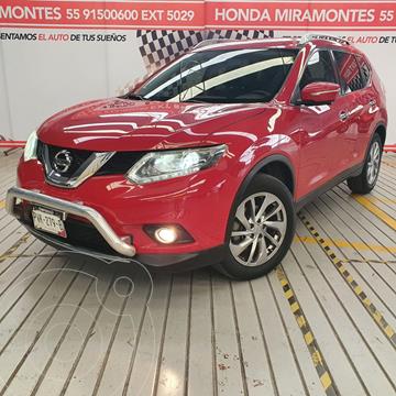Nissan X-Trail Exclusive 2 Row usado (2017) color Rojo financiado en mensualidades(enganche $81,250 mensualidades desde $7,554)