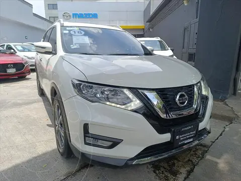 Nissan X-Trail Advance 3 Row usado (2018) color Blanco financiado en mensualidades(enganche $73,224 mensualidades desde $8,459)