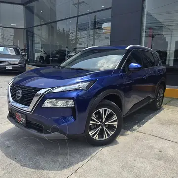 Nissan X-Trail Exclusive 2 Filas usado (2023) color Azul precio $455,000