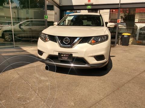 Nissan X-Trail Sense 3 Row usado (2016) color Blanco financiado en mensualidades(enganche $23,990)